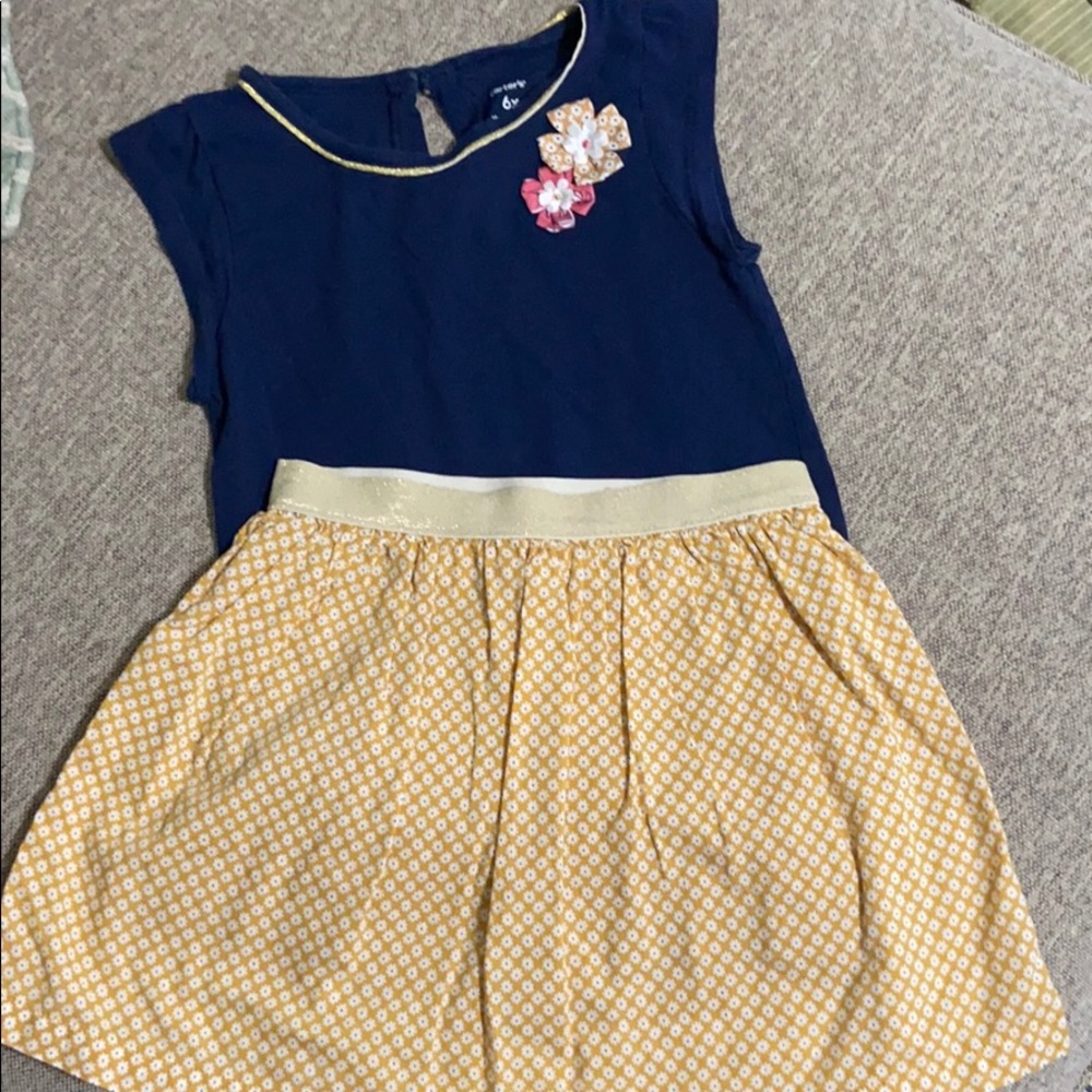 Carter’s skirt and shirt-6/6x